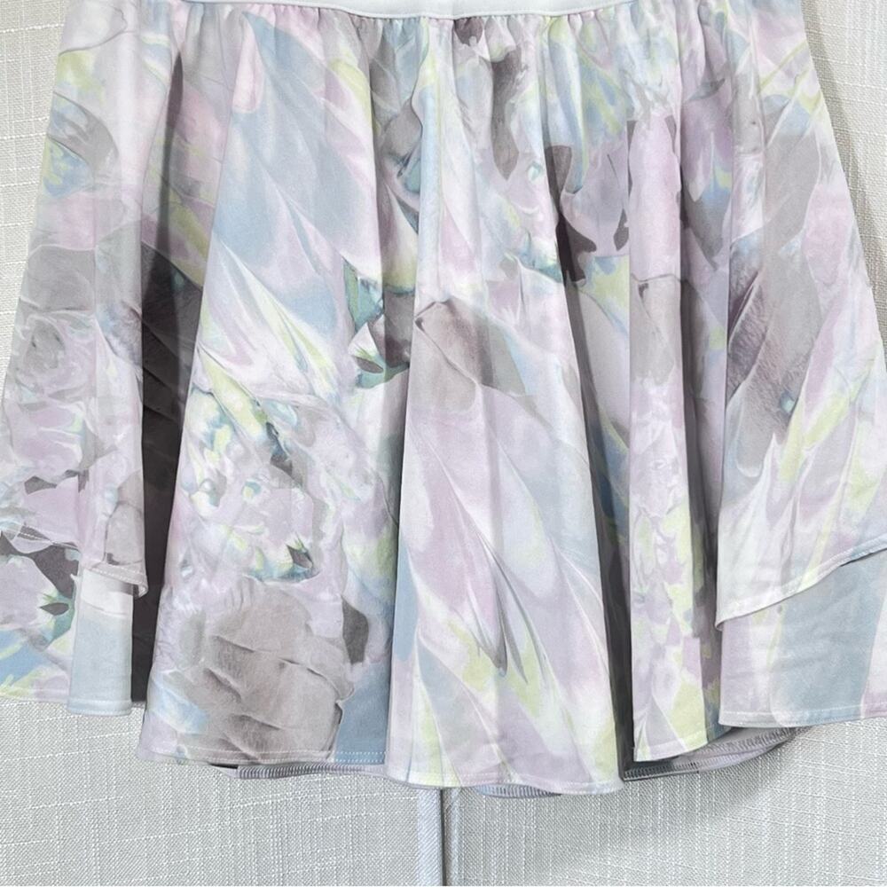 Lululemon Court Rival High-Rise Skirt Marble Meadow Sweet Pink Multi Sz 2 - Picture 6 of 16